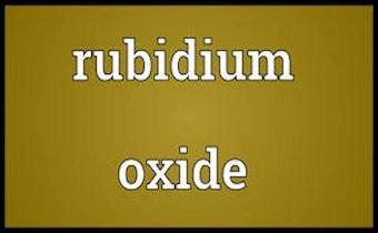 Investigación sobre las propiedades químicas y físicas de la Rb2O.